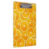 Orangefarbene Scheiben Klemmbrett (Rechts)