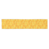 Orangefarbene Scheiben Kurzer Tischläufer (Horizontal)