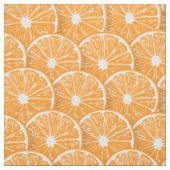 Orangefarbene Scheiben Stoff (Muster)