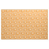 Orangefarbene Scheiben Stoff (Yard (91,4 cm))