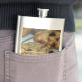 Orangefarbene Schokolade Chip Cookies Flachmann (Beispiel)