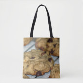 Orangefarbene Schokolade Chip Cookies Tasche (Vorderseite)