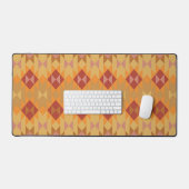 Orangefarbene Stammbauweise Schreibtischunterlage (Tastatur & Maus)