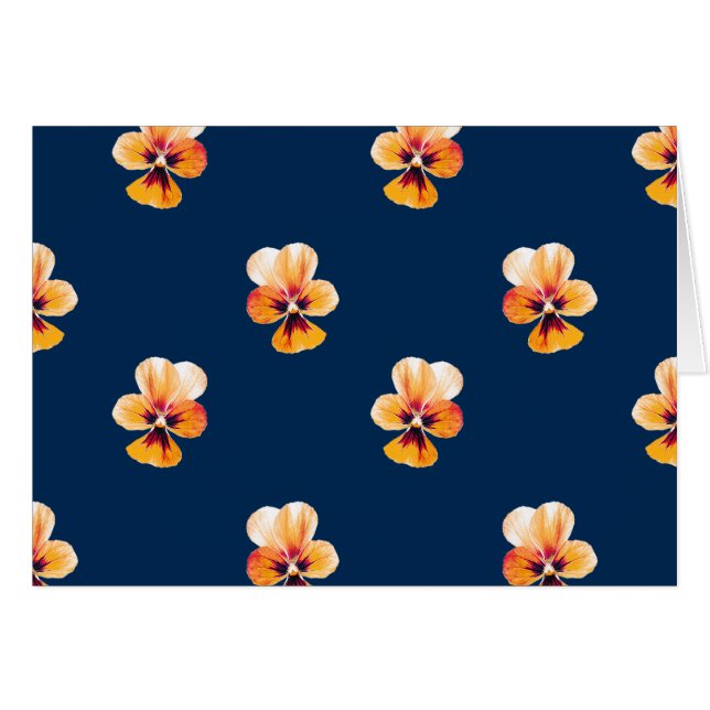 orangefarbene Stiefmütterchen (Vorderseite (Horizontal))