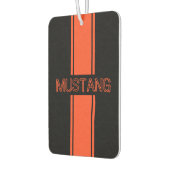 Orangefarbene Streifen Autolufterfrischer (Links)