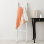 Orangefarbene Streifen Sherpadecke (Beispiel)