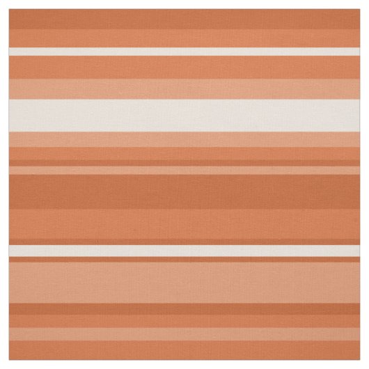 Orangefarbene Streifen Stoff (Muster)