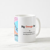 Orangefarbene Tasse (VorderseiteRechts)
