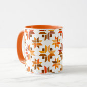 Orangefarbene Tasse (Vorderseite Links)