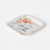 Orangefarbene Teller (Gewinkelt)