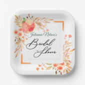 Orangefarbene Teller (Vorderseite)