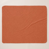 Orangefarbene texturierte Oberfläche mit wirbelnde Sherpadecke (Vorderseite (Horizontal))