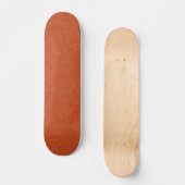 Orangefarbene texturierte Oberfläche mit wirbelnde Skateboard (Vorderseite)