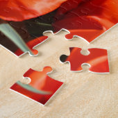 Orangefarbene Tulpen Puzzle (Seite)