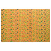 Orangefarbene Tulpen Stoff (Fat Quarter (45,7 x 55,9 cm))