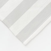 Orangefarbene und Aquamarine Walpalmen Fleecedecke (Ecke)