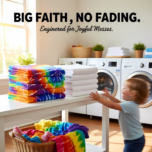 Orangefarbene und gelbe gefärbte Krawatte Badhandtuch Set