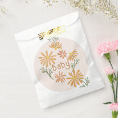 Orangefarbene und gelbe Milchdusche Geschenktütchen (Versiegelt)