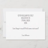 Orangefarbene und gelbe Mittelgebirge Ich habe mic Ankündigung (Rückseite)