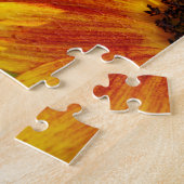 Orangefarbene und gelbe Sonnenblumen Puzzle (Seite)