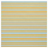 Orangefarbene und hellblaue Linien Stoff (Muster)