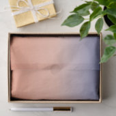 Orangefarbene und Lila Farbstoffe Seidenpapier (Geschenk)