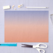 Orangefarbene und Lila Farbstoffe Seidenpapier (Handwerk)