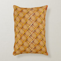 Orangefarbene und ockerfarbene Plätze mit abstrakt