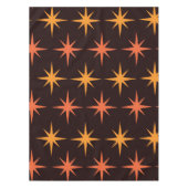 Orangefarbene und orangefarbene Sternexplosion Mit Tischdecke (Vorderseite)