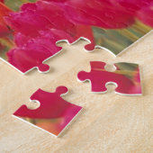 Orangefarbene und rosa Tulips Puzzle (Seite)