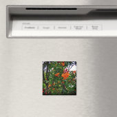 Orangefarbene und rote Beeren Magnet (In Situ (Geschirrspüler))