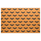 Orangefarbene und schwarze Halloweengewebe mit Fle Stoff (Fat Quarter (45,7 x 55,9 cm))