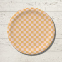 Orangefarbene und ungebleichte Seidenkarton