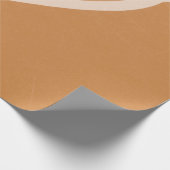 Orangefarbene und weiße Basketballstraßen Geschenkpapier (Ecke)