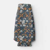 Orangefarbene und weiße Blätter, botanisch Flaschenkühler (Vorderseite)