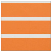 Orangefarbene und weiße Streifen Stoff (Nahaufnahme)