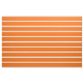 Orangefarbene und weiße Streifen Stoff (Fat Quarter (45,7 x 55,9 cm))
