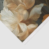 Orangefarbene Vintage Malerei Seidenpapier (Ausschnitt)