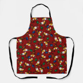 Orangefarbene weiße Schmetterlinge, Smaragd, Sapph Schürze (Vorderseite)