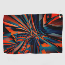 Orangefarbene zeichn von Quadraten, die auf der ge