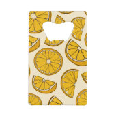 Orangefarbener Flaschenöffner (Vorderseite)