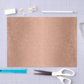 Orangefarbener Glitzer mit glänzendem Hintergrund Seidenpapier (Handwerk)