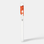 Orangefarbener Herzdrache Case-Mate iPhone Hülle (Rückseite / Links)