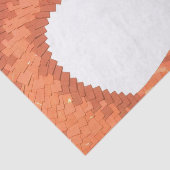 Orangefarbener Herzdrache Seidenpapier (Ausschnitt)
