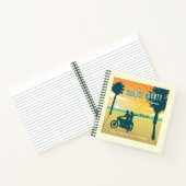 Orangefarbener Landkreis, kalifornische Strände Notizblock (Innenseite)