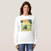 Orangefarbener Landkreis, kalifornische Strände Sweatshirt (Vorne ganz)