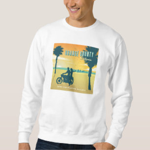 Orangefarbener Landkreis, kalifornische Strände Sweatshirt