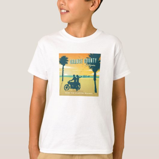 Orangefarbener Landkreis, kalifornische Strände T-Shirt (Vorderseite)