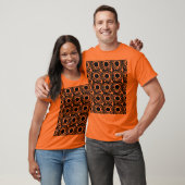 Orangefarbener Pop T-Shirt (Unisex)