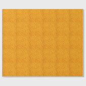Orangefarbener Pullover, texturierter Hintergrund. Geschenkpapier (Flach)